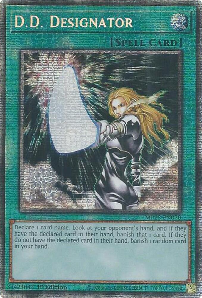 D.D. Designator (MP25-EN020) (MP25)