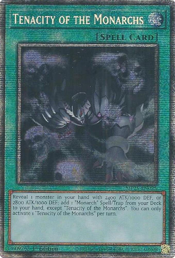 Tenacity of the Monarchs (MP25-EN025) (MP25)