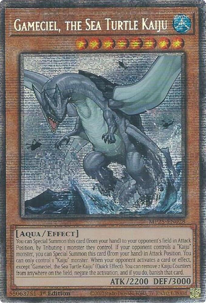 Gameciel, the Sea Turtle Kaiju (MP25-EN028) (MP25)