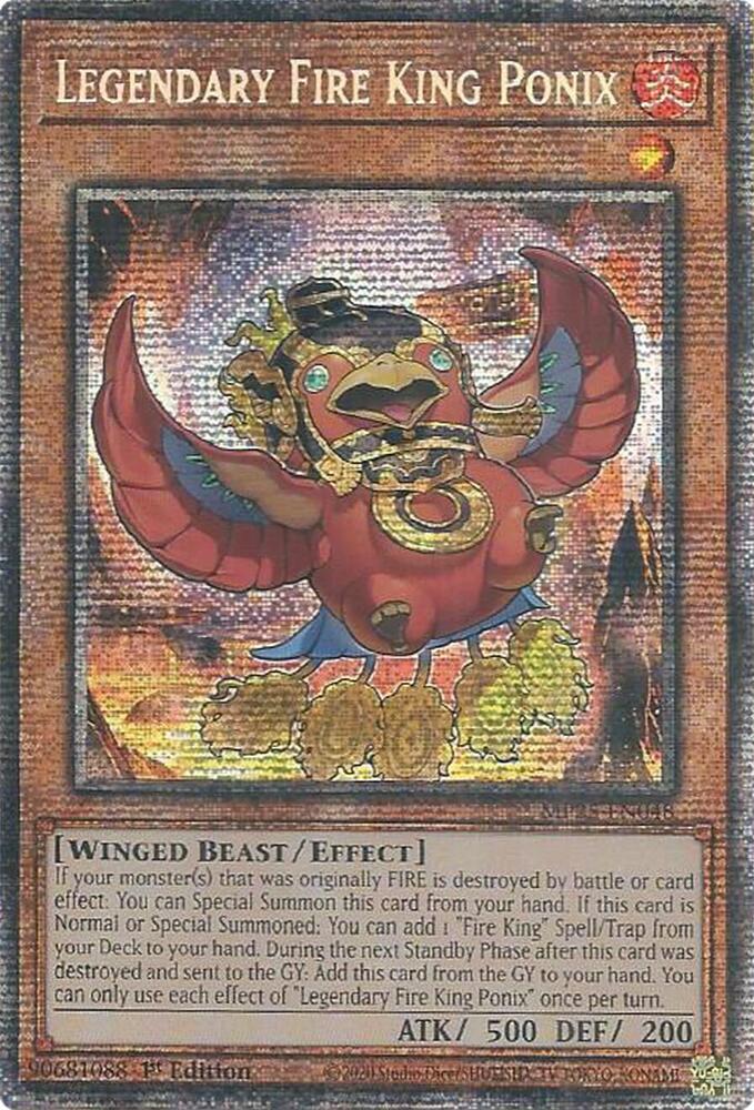 Legendary Fire King Ponix (MP25-EN048) (MP25)