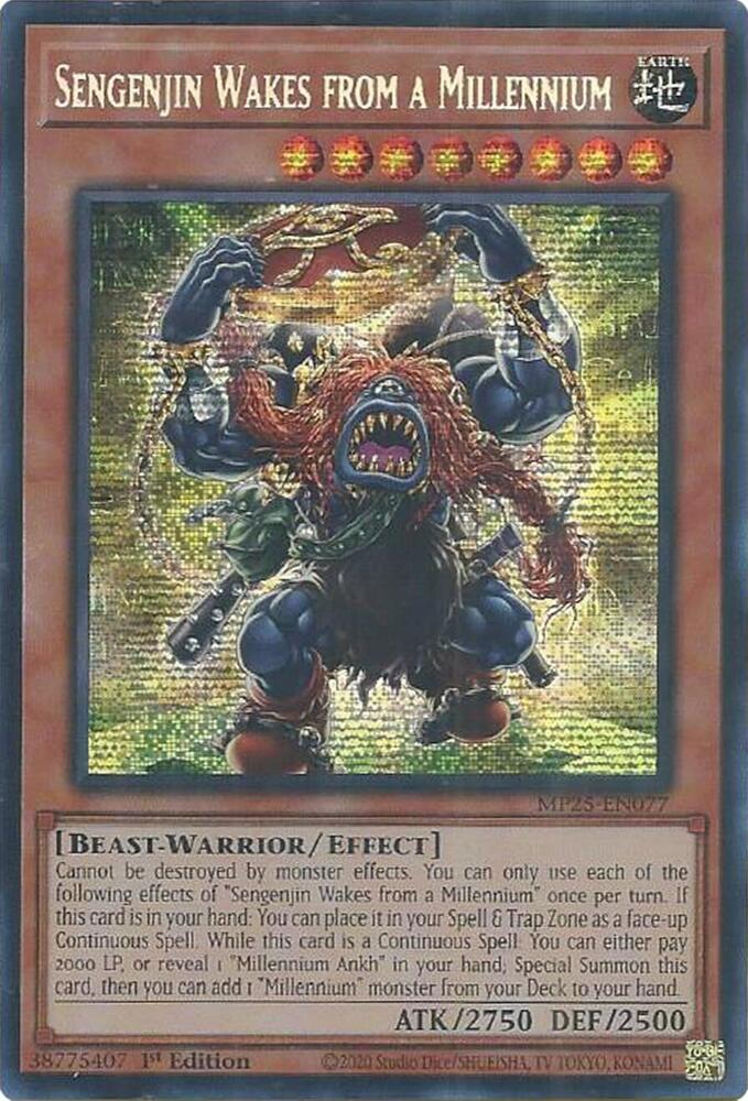 Sengenjin Wakes from a Millennium (MP25-EN077) (MP25)