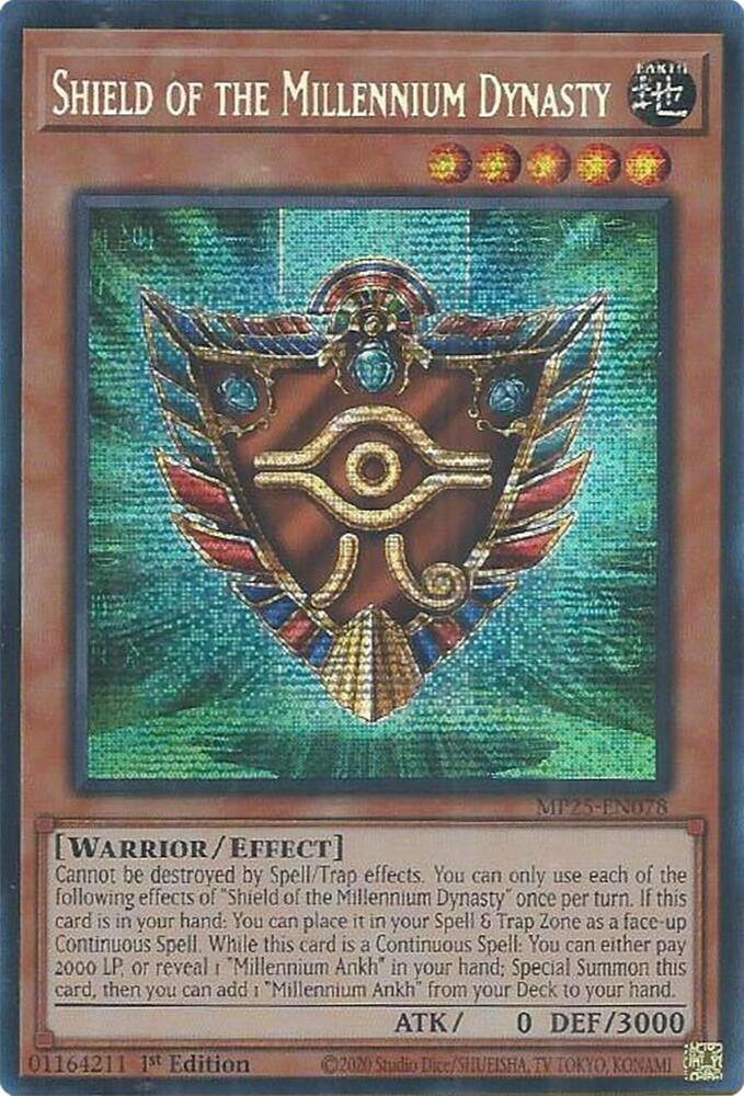Shield of the Millennium Dynasty (MP25-EN078) (MP25)