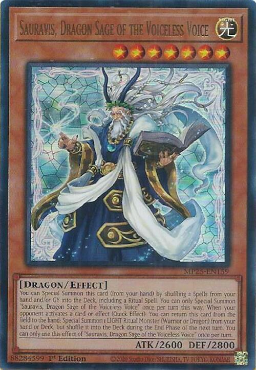 Sauravis, Dragon Sage of the Voiceless Voice (MP25-EN159) (MP25)