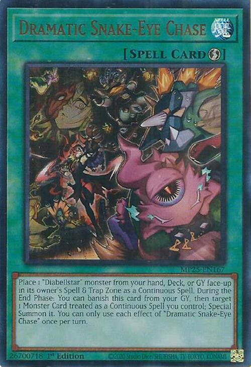Dramatic Snake-Eye Chase (MP25-EN167) (MP25)