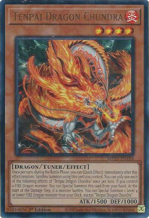 Tenpai Dragon Chundra (MP25-EN184) (MP25)