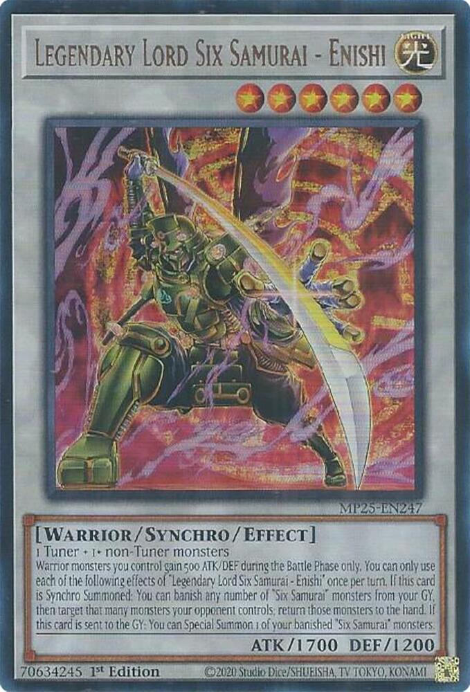Legendary Lord Six Samurai - Enishi (MP25-EN247) (MP25)