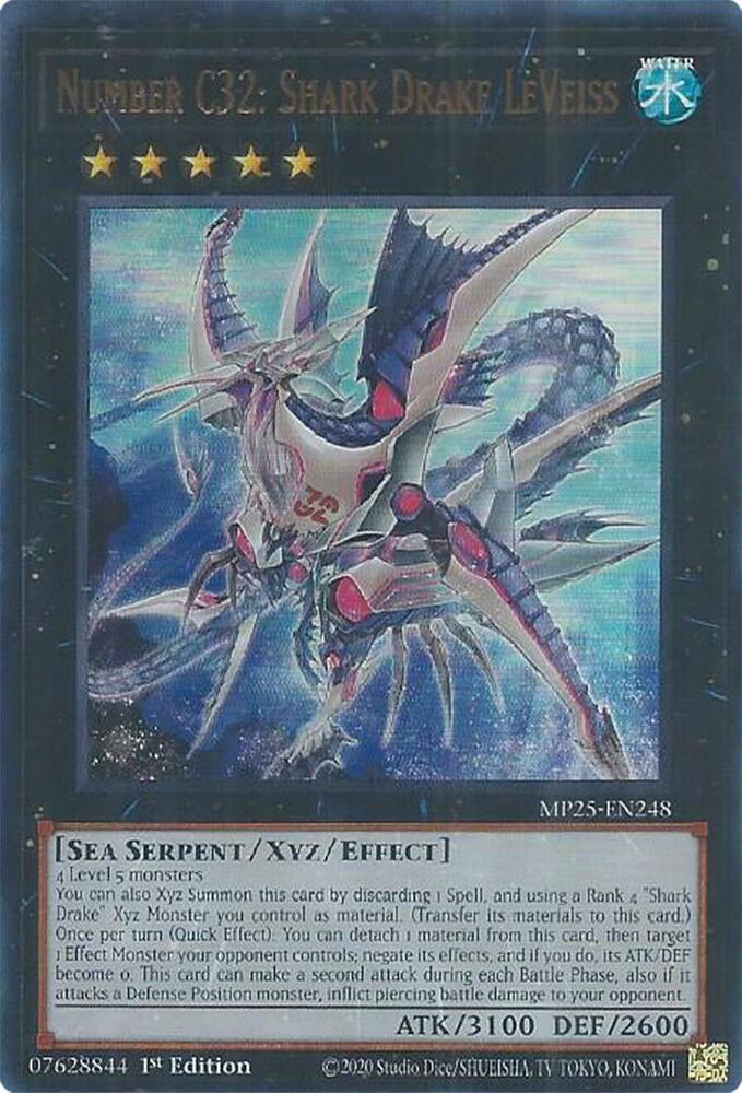 Number C32: Shark Drake LeVeiss (MP25-EN248) (MP25)