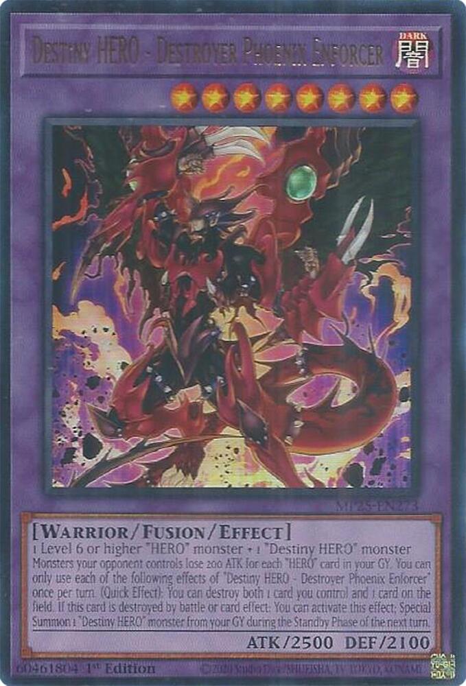 Destiny HERO - Destroyer Phoenix Enforcer (MP25-EN273) (MP25)