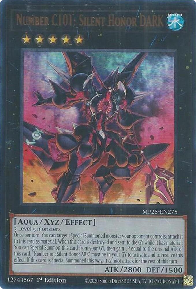 Number C101: Silent Honor DARK (MP25-EN275) (MP25)