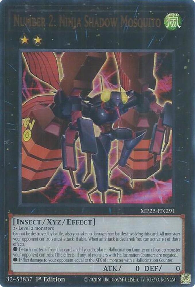 Number 2: Ninja Shadow Mosquito (MP25-EN291) (MP25)
