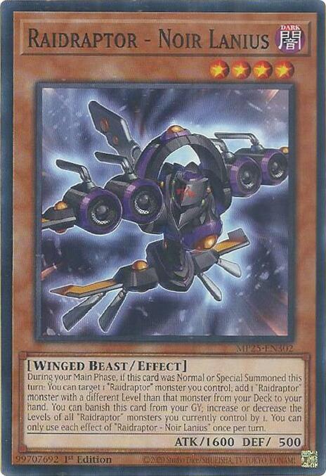 Raidraptor - Noir Lanius (MP25-EN302) (MP25)