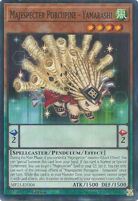 Majespecter Porcupine - Yamarashi (MP25-EN306) (MP25)
