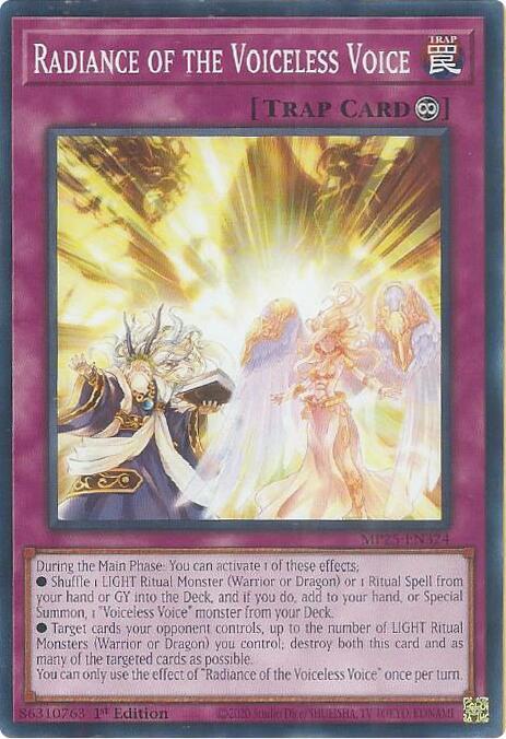 Radiance of the Voiceless Voice (MP25-EN324) (MP25)