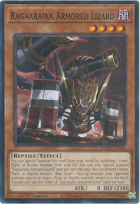 Ragnaraika Armored Lizard (MP25-EN344) (MP25)