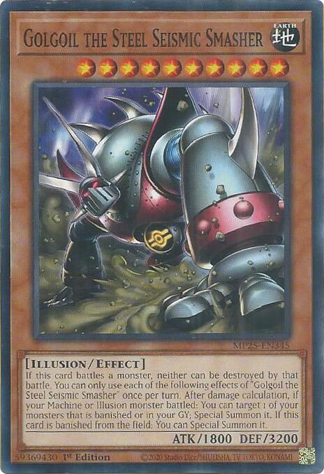Golgoil the Steel Seismic Smasher (MP25-EN345) (MP25)
