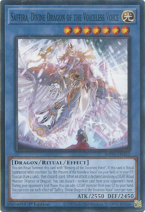Saffira, Divine Dragon of the Voiceless Voice (MP25-EN352) (MP25)