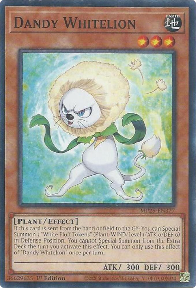 Dandy Whitelion (MP25-EN377) (MP25)