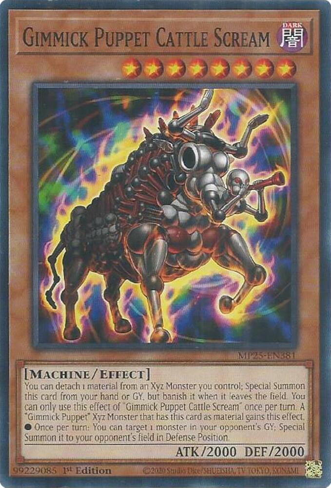 Gimmick Puppet Cattle Scream (MP25-EN381) (MP25)