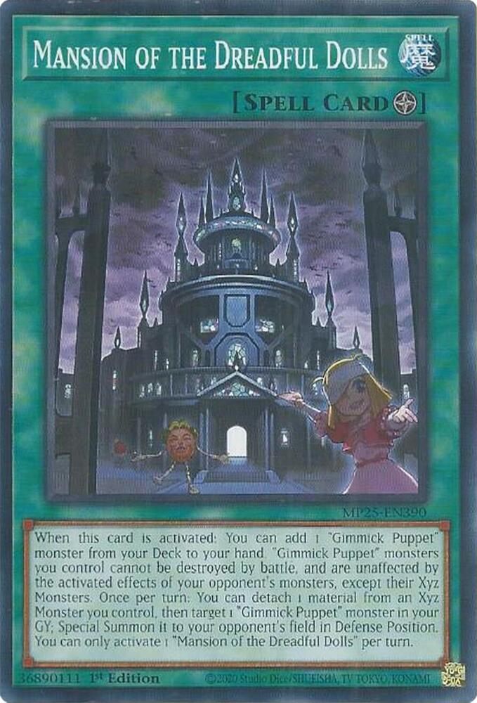 Mansion of the Dreadful Dolls (MP25-EN390) (MP25)