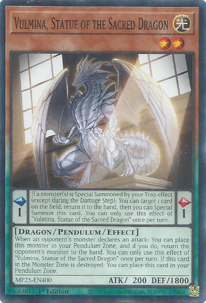 Vulmina, Statue of the Sacred Dragon (MP25-EN400) (MP25)