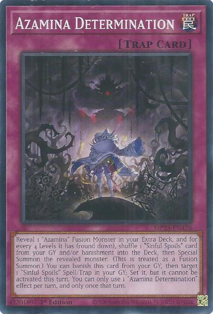 Azamina Determination (MP25-EN426) (MP25)