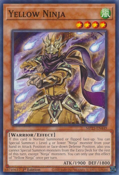 Yellow Ninja (MP25-EN449) (MP25)
