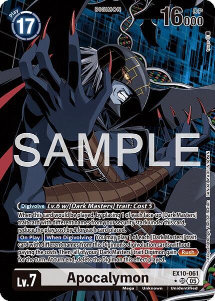 Apocalymon (Alternate Art) (EX10-061 SR) (EX-10)
