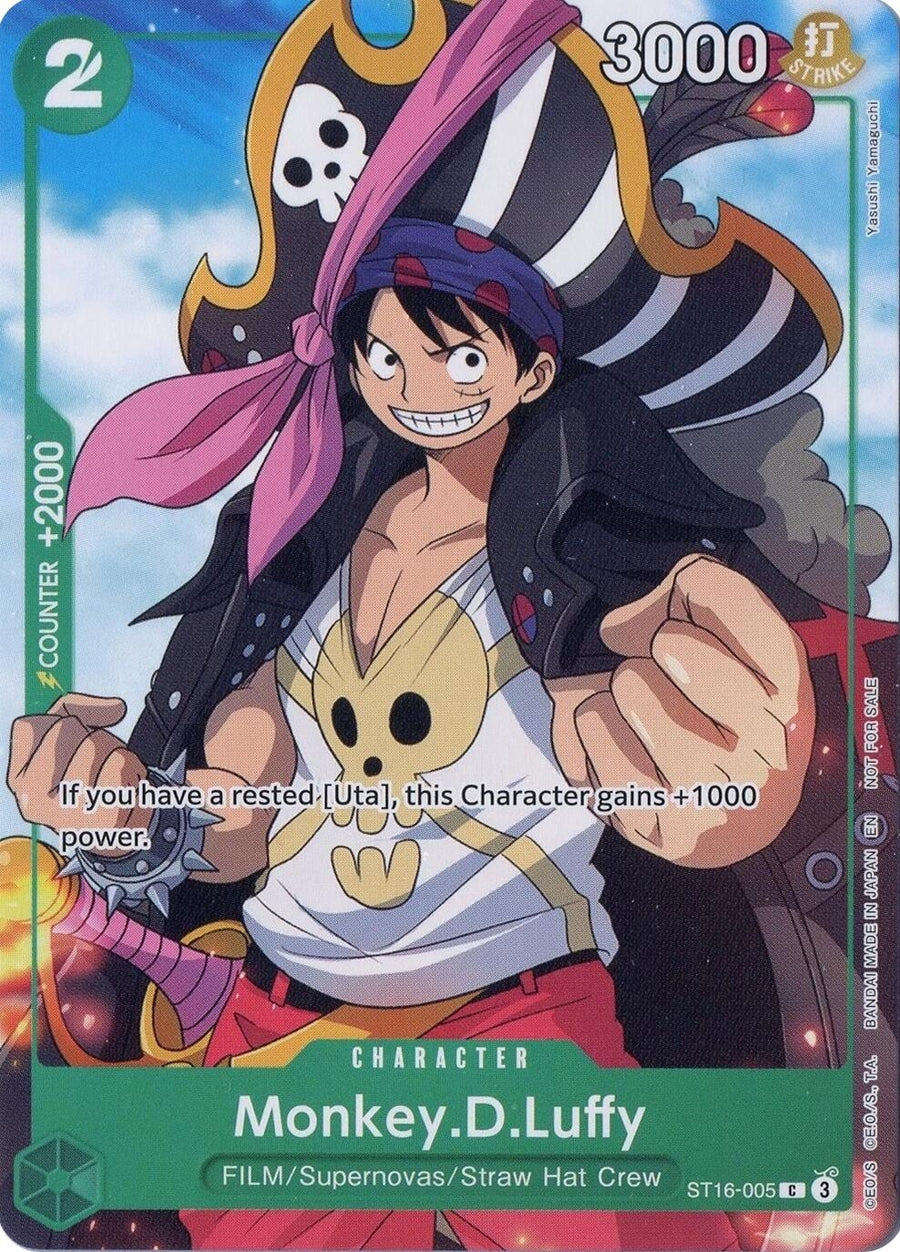 Monkey.D.Luffy (Welcome Pack Vol. 2) (ST16-005) (OP-PR)