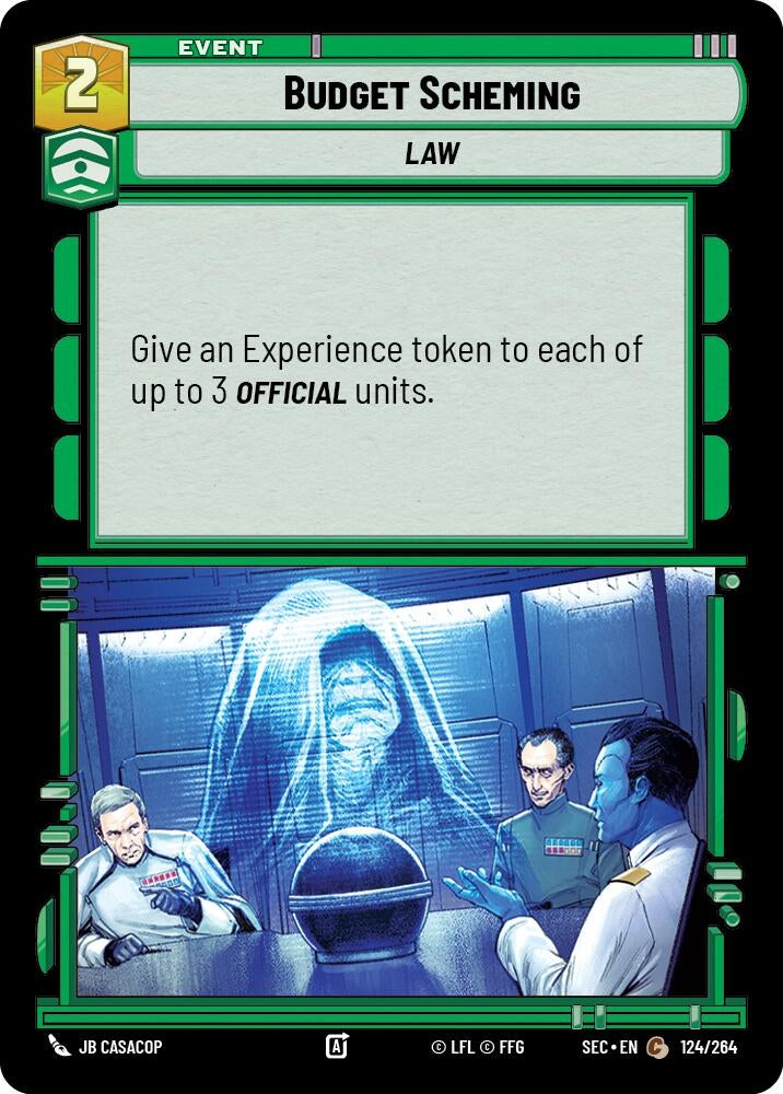 Budget Scheming (124/264) (SEC)