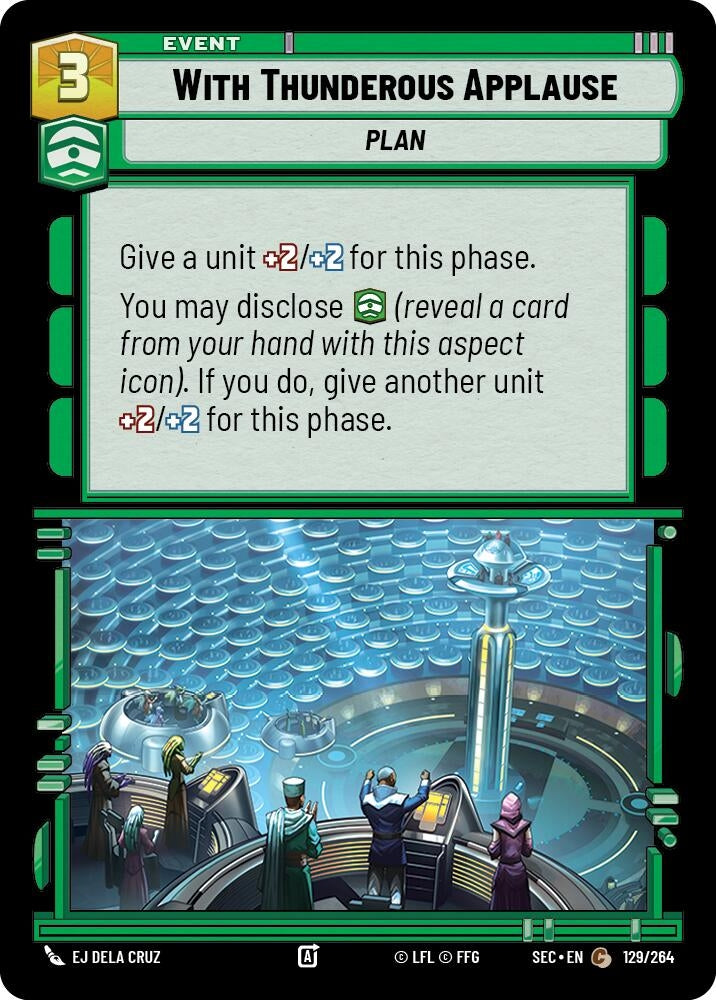 With Thunderous Applause (129/264) (SEC)