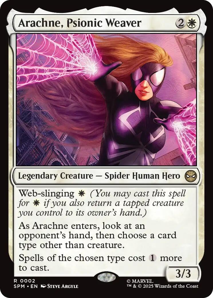 Image for Arachne, Psionic Weaver (2) (SPM) - Magic: The Gathering