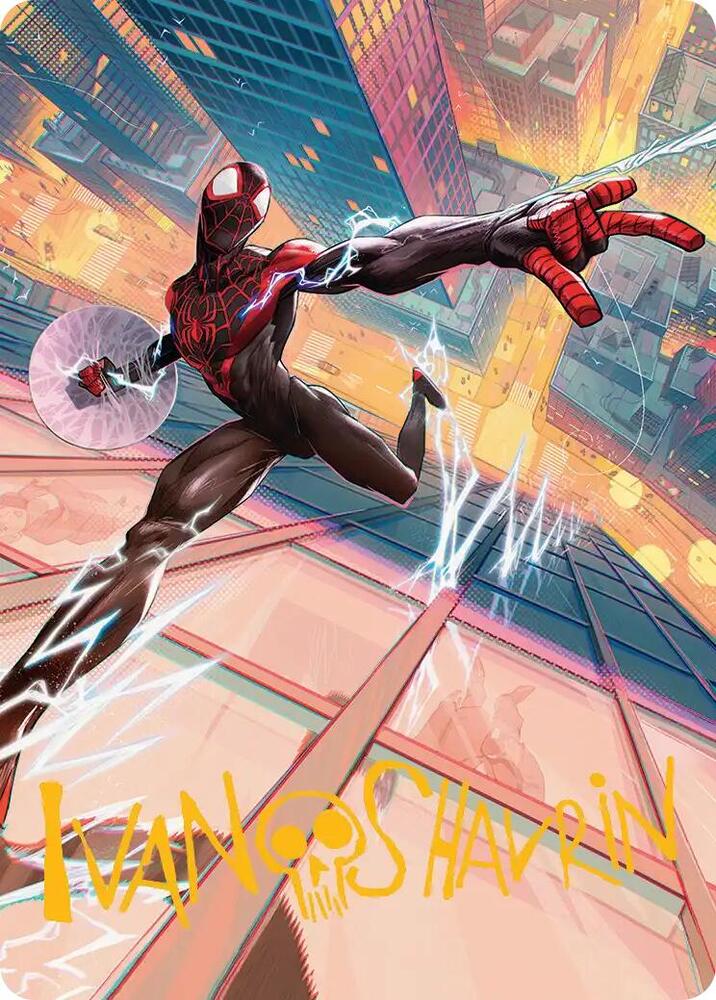 Ultimate Spider-Man Art Card (Gold-Stamped Signature) (41) (ASSPM)
