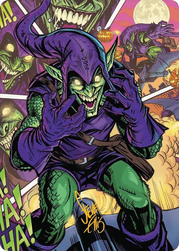 Green Goblin Art Card (49/54) (Gold-Stamped Signature) (49) (ASSPM)