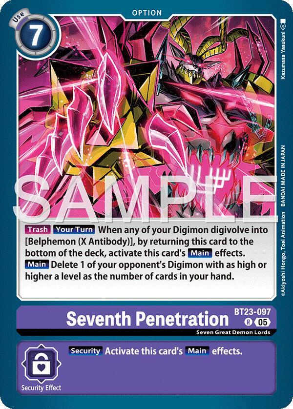 Seventh Penetration (BT23-097 R) (BT-23)