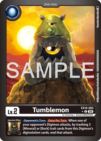 Tumblemon (Limited Foil) (EX10-003 C) (EX-10)
