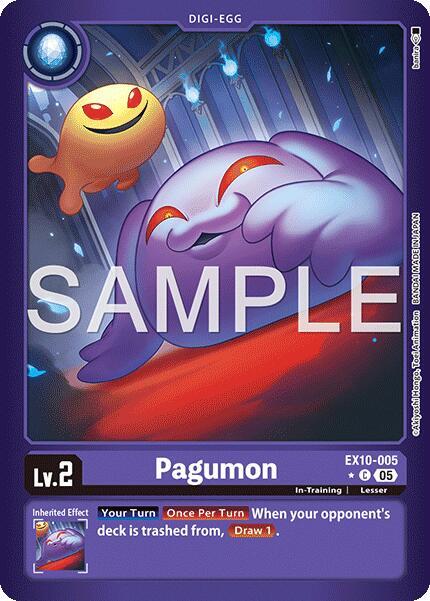 Pagumon (Limited Foil) (EX10-005 C) (EX-10)