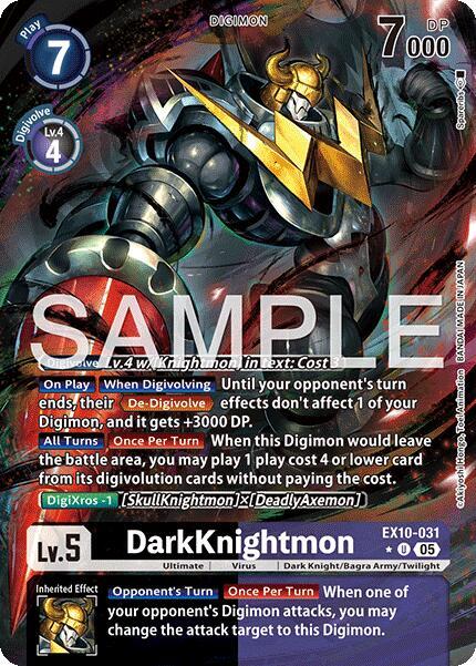 DarkKnightmon (Alternate Art) (EX10-031 U) (EX-10)