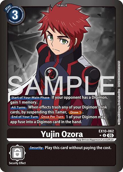 Yujin Ozora (Limited Foil) (EX10-062 U) (EX-10)