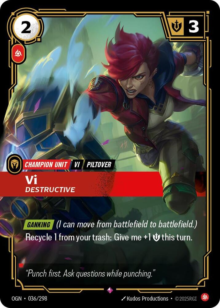Vi, Destructive (036/298) (OGN)