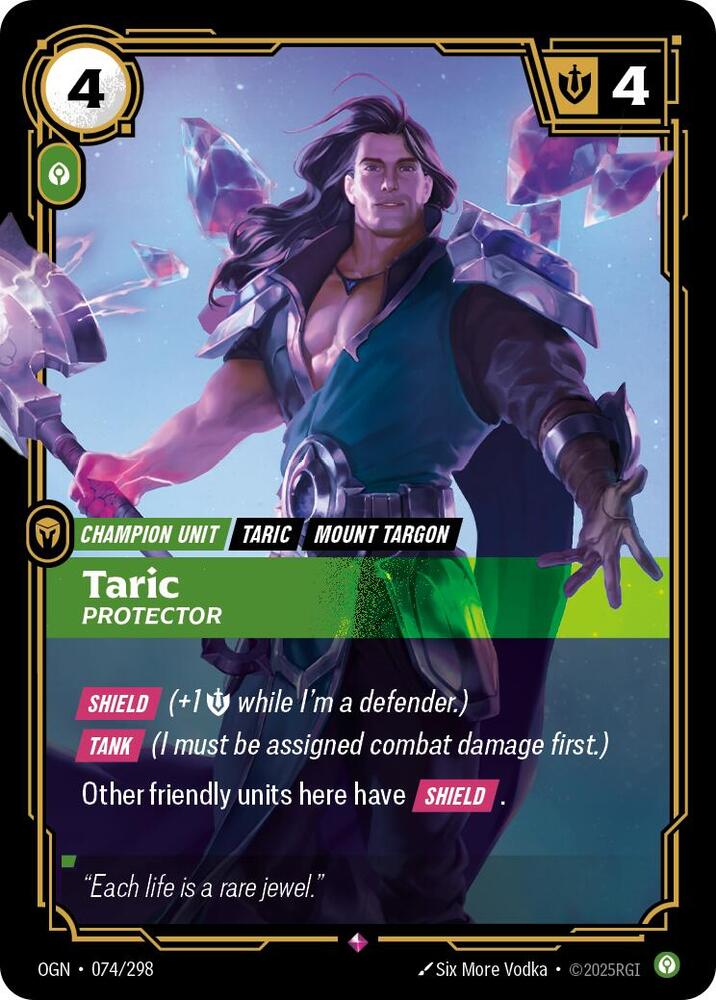 Taric, Protector (074/298) (OGN)