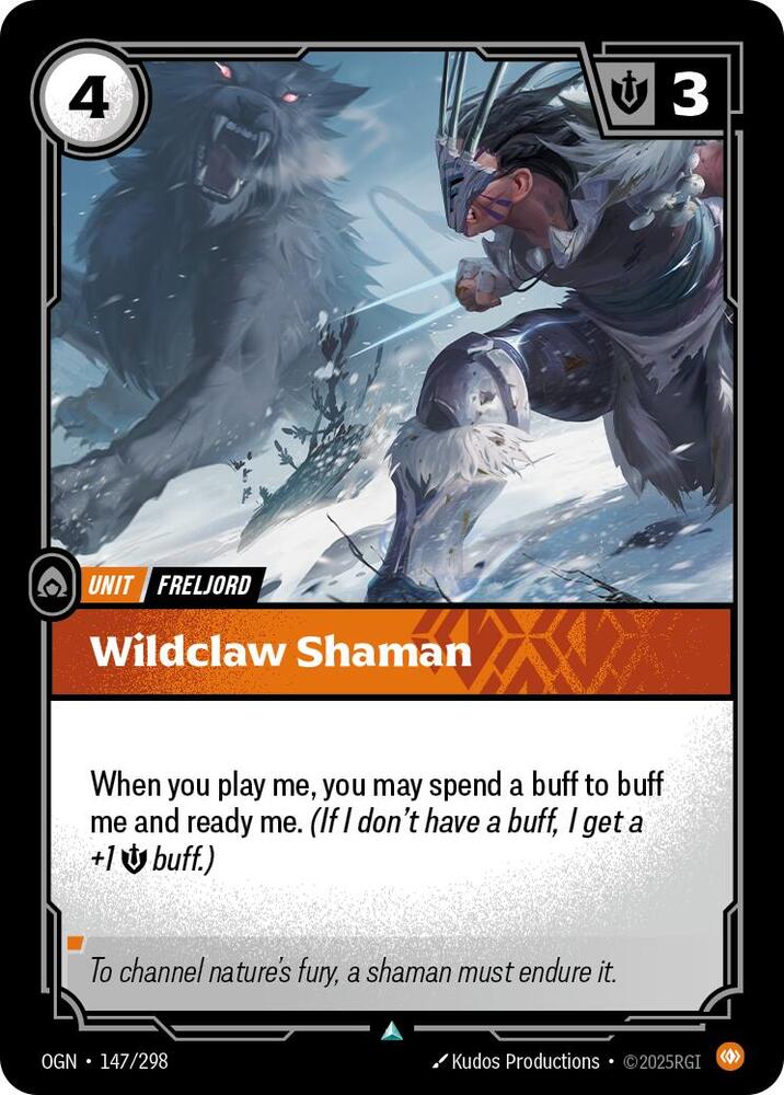 Wildclaw Shaman (147/298) (OGN)