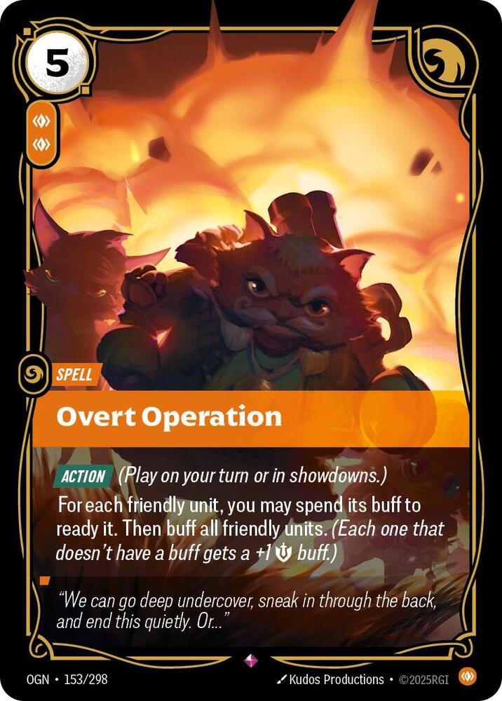 Overt Operation (153/298) (OGN)
