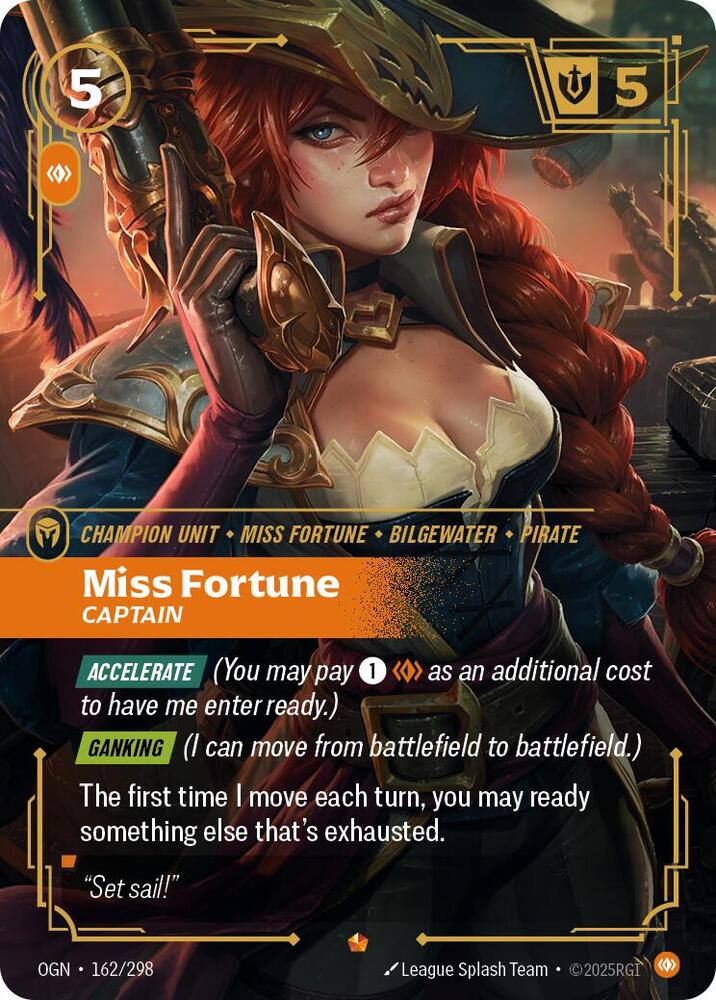 Miss Fortune, Captain (162/298) (OGN)