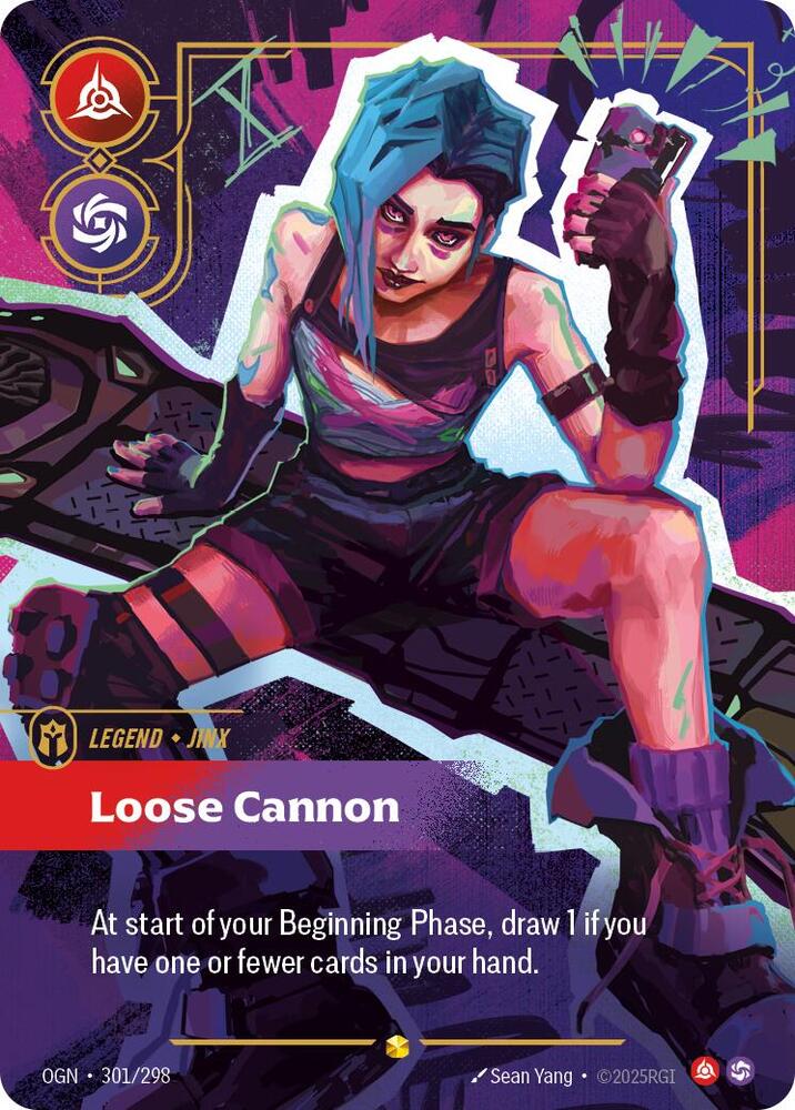 Jinx, Loose Cannon (Overnumbered) (301/298) (OGN)
