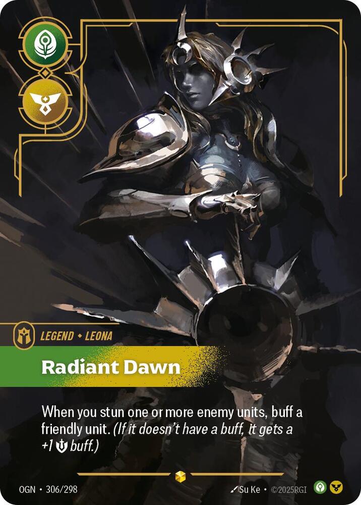 Leona, Radiant Dawn (Overnumbered) (306/298) (OGN)