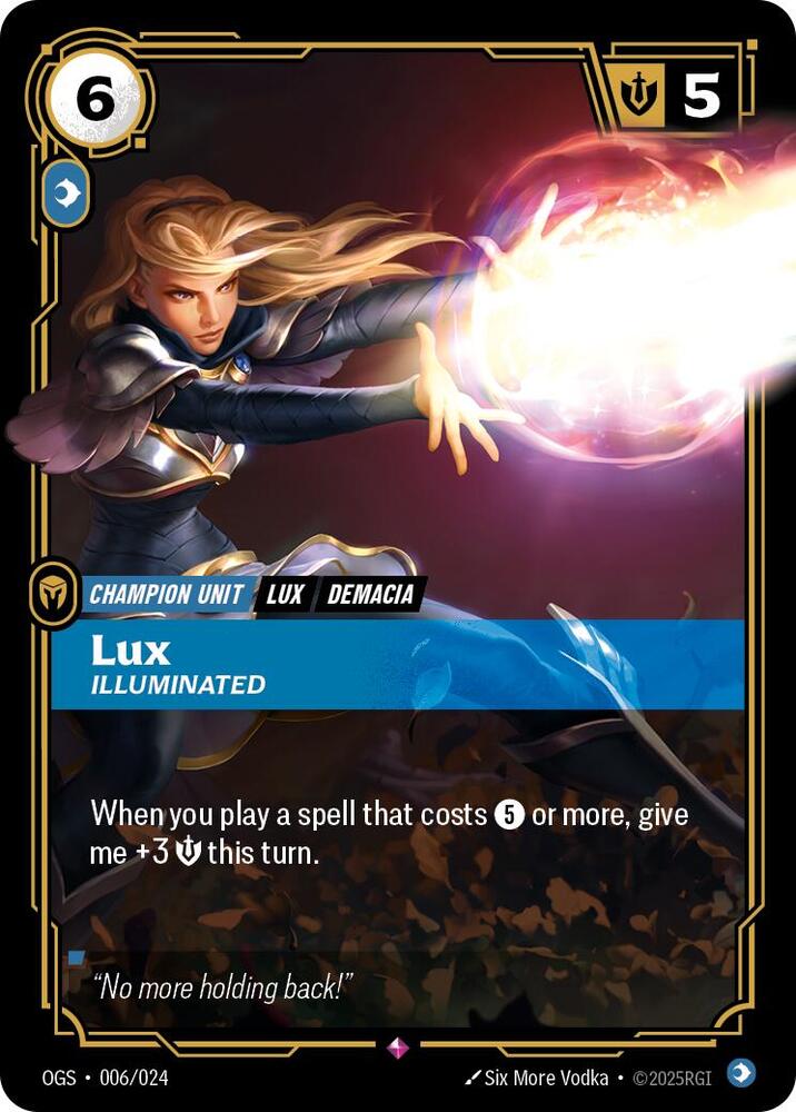 Lux, Illuminated (006/024) (OGS)