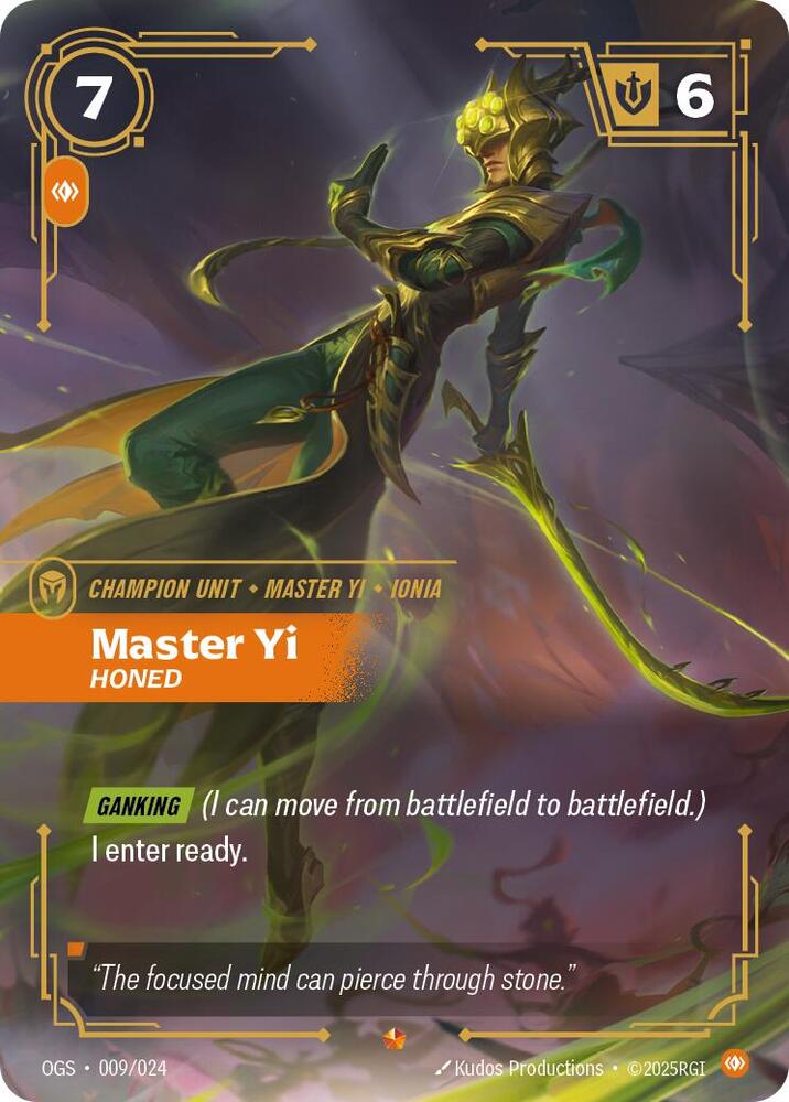Master Yi, Honed (009/024) (OGS)