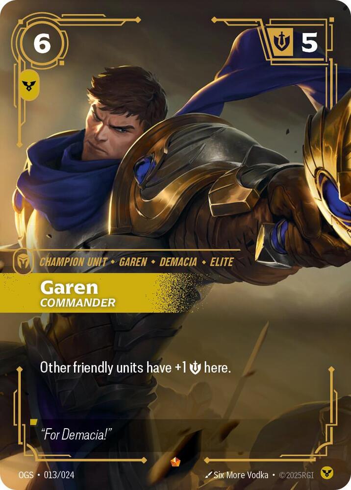 Garen, Commander (013/024) (OGS)
