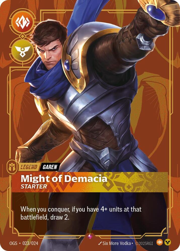 Garen, Might of Demacia (Starter) (023/024) (OGS)