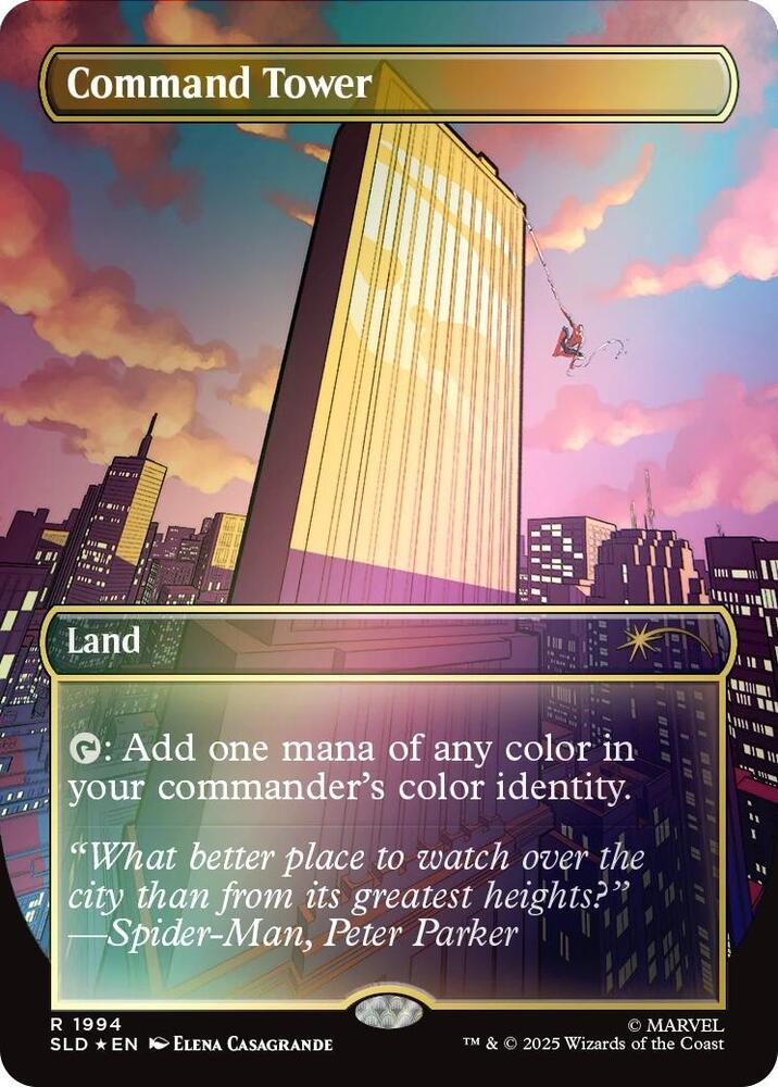 Command Tower (1994) (Rainbow Foil) (1994) (SLD)